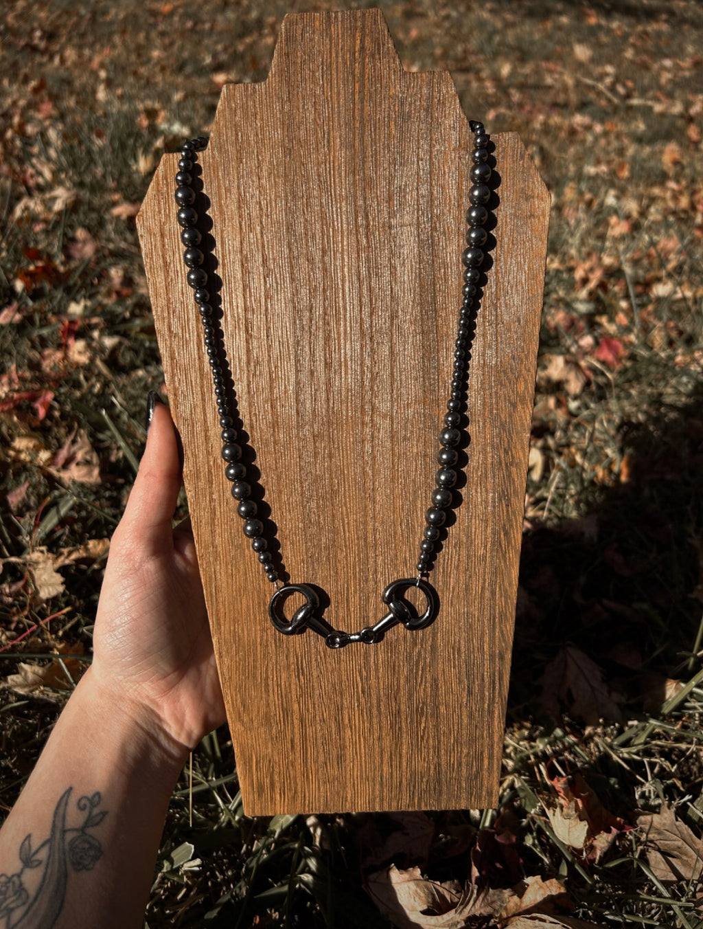 “Buckin like a bit” Necklace