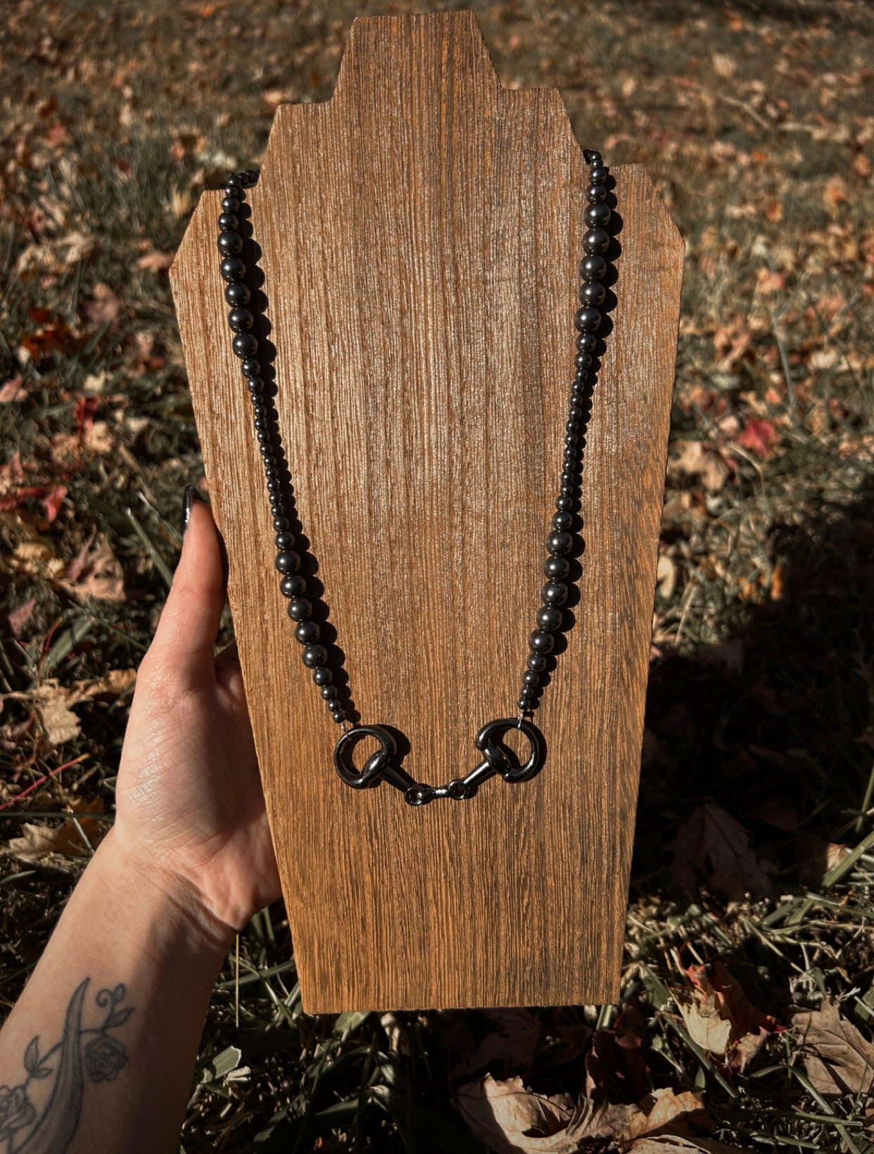 “Buckin like a bit” Necklace