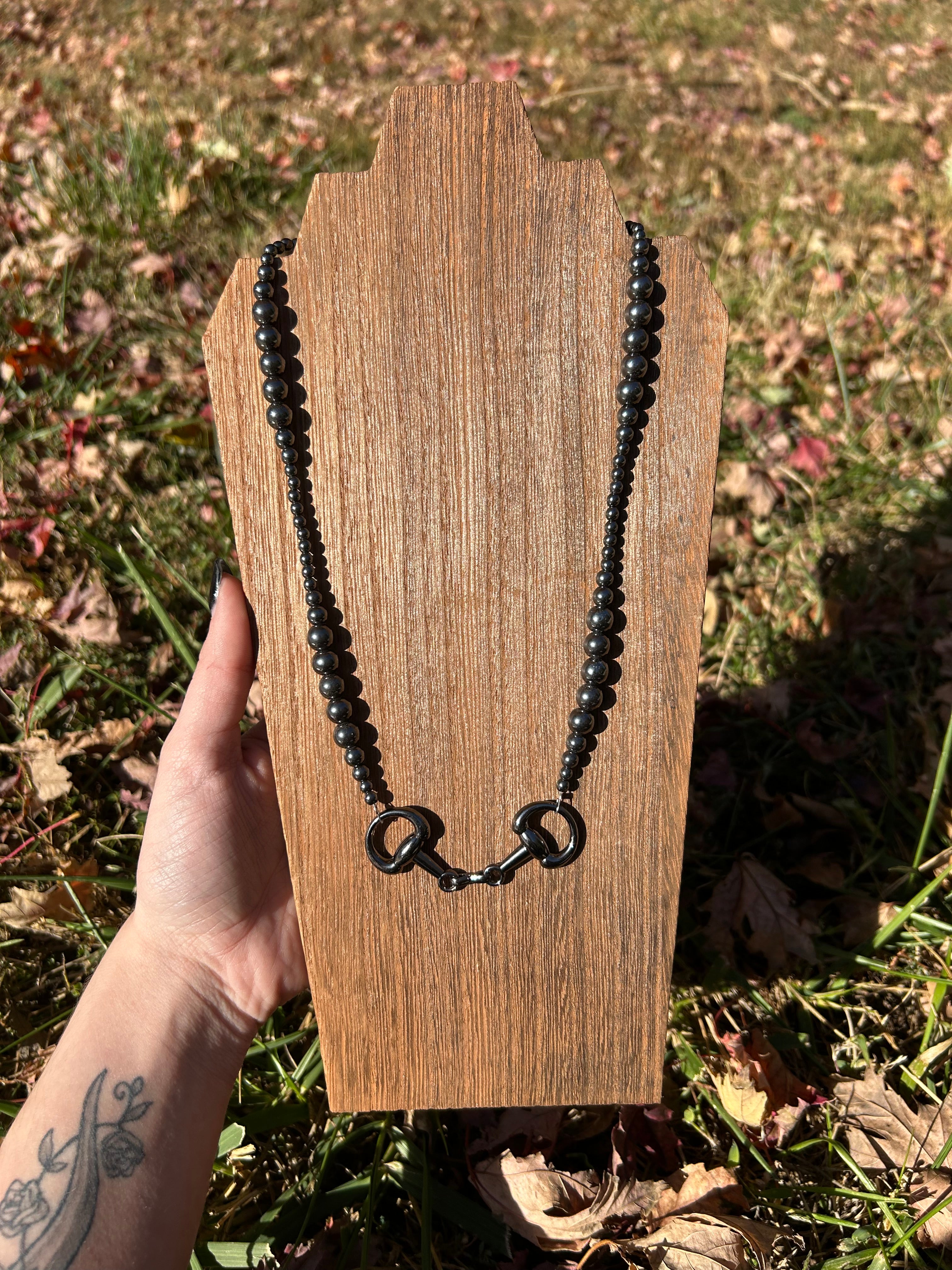 “Buckin like a bit” Necklace