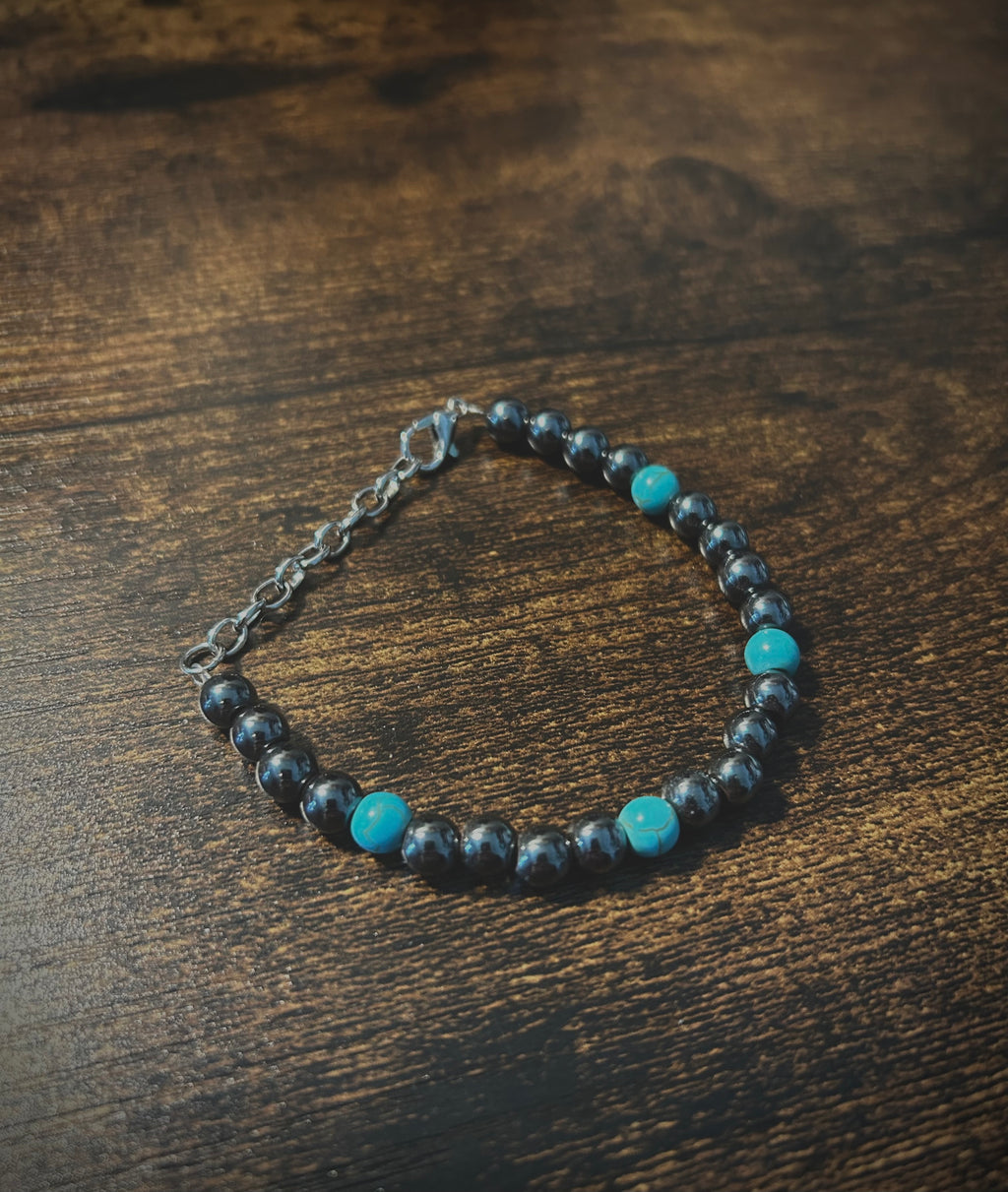 Turquoise Shadow Bracelet