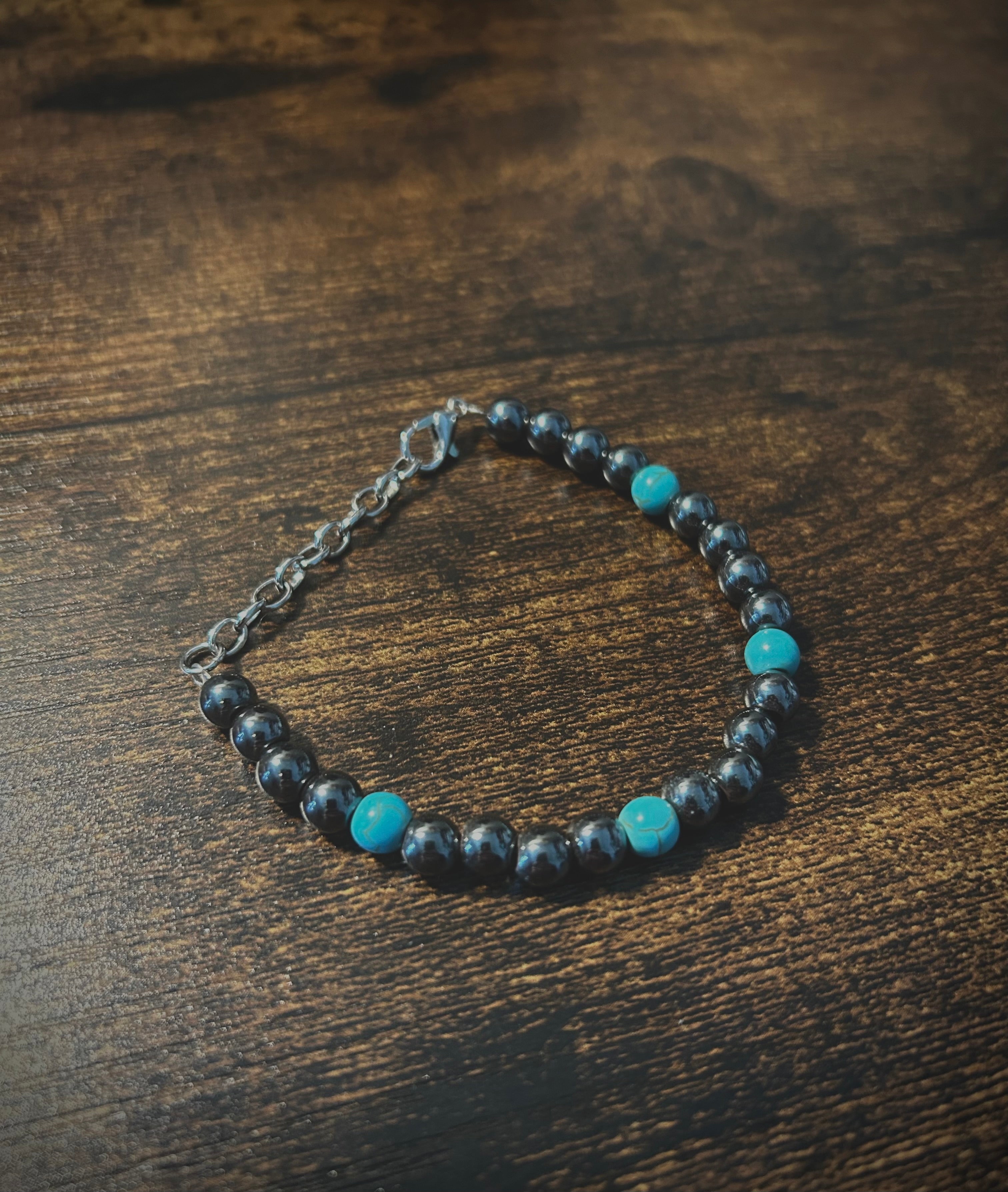 Turquoise Shadow Bracelet