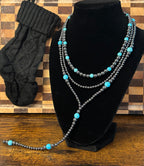 Stocking Stack- Faux Turquoise