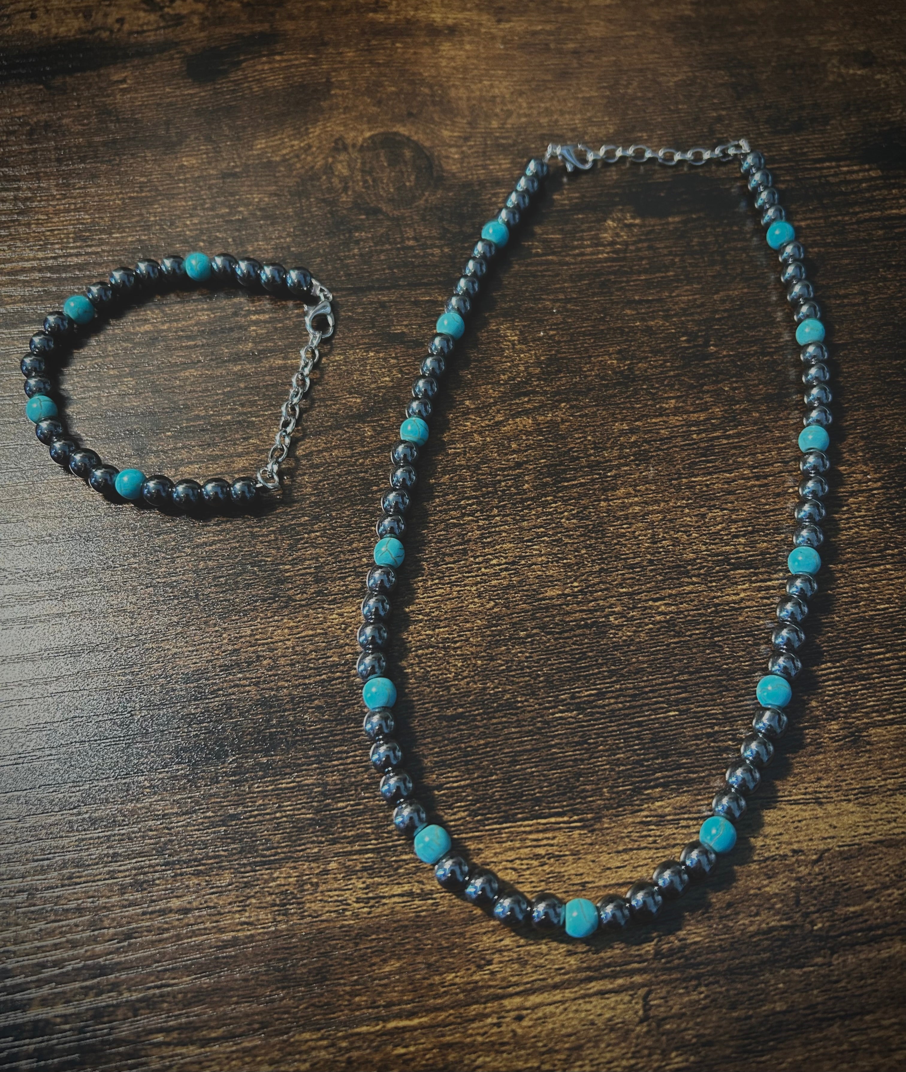 Turquoise Shadow Bracelet