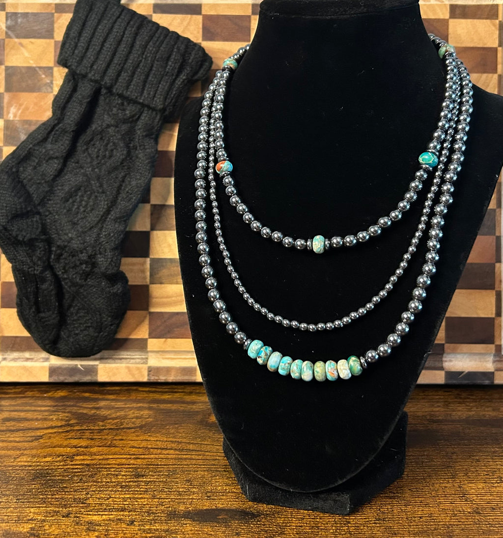 Stocking Stack- African Turquoise